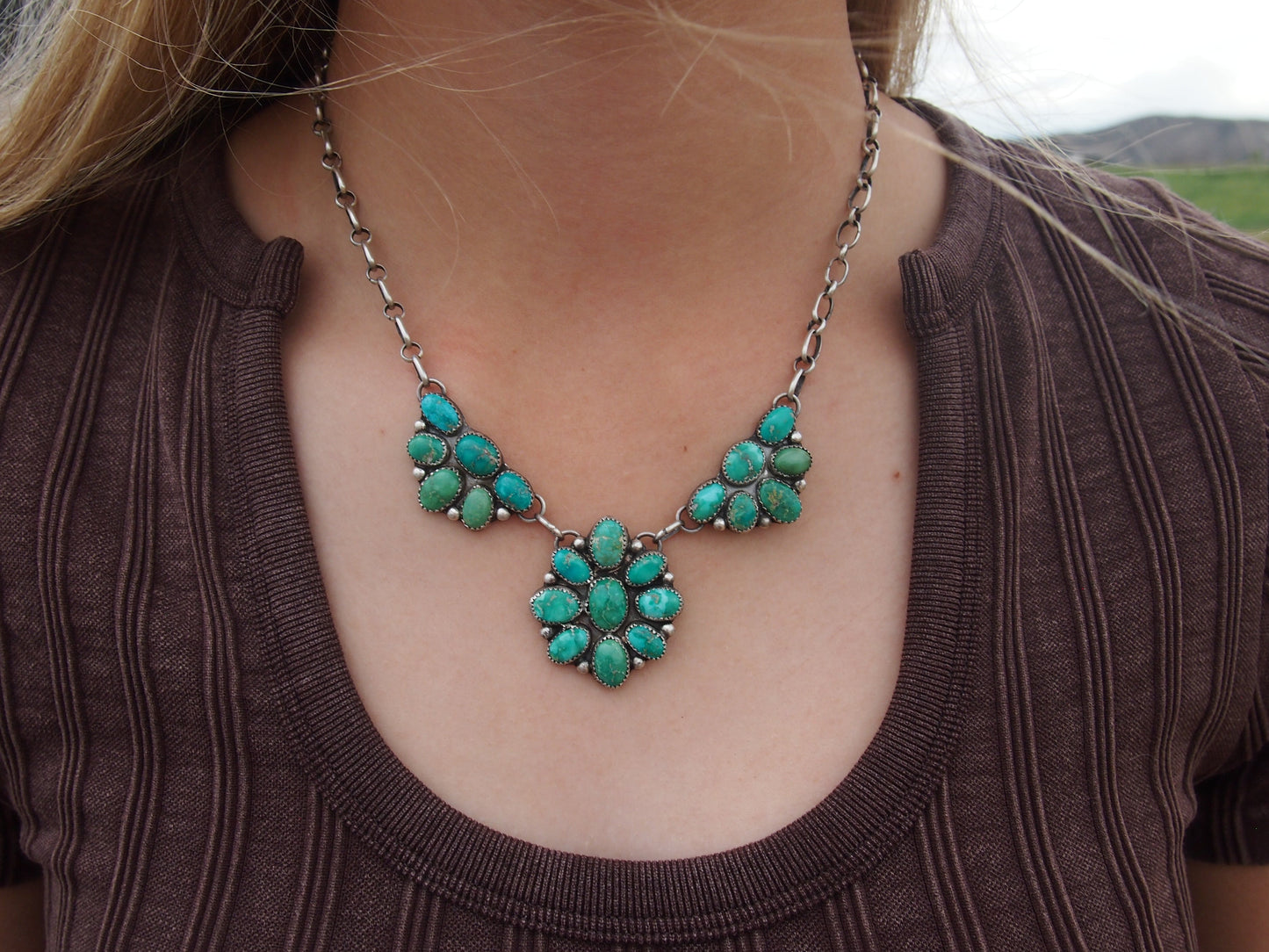 Sonoran Cluster Necklace