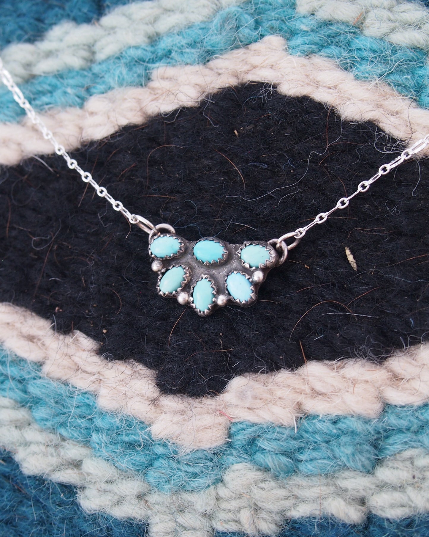 Half Cluster Necklace