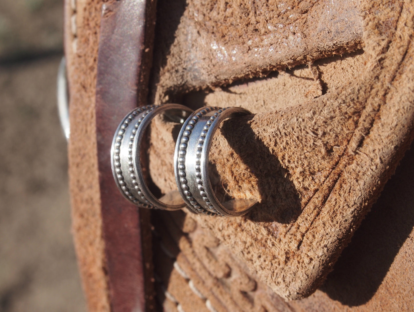 Sterling Silver Half Hoops