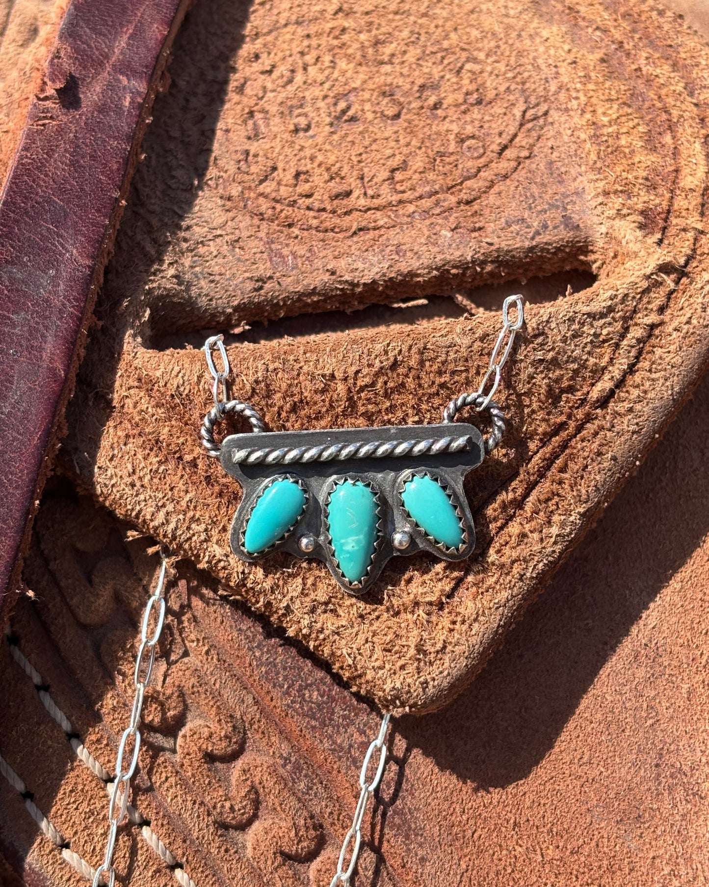 Lone Mountain Turquoise Necklace