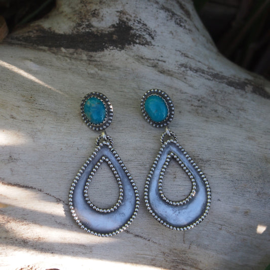 Kingman Dangle Studs