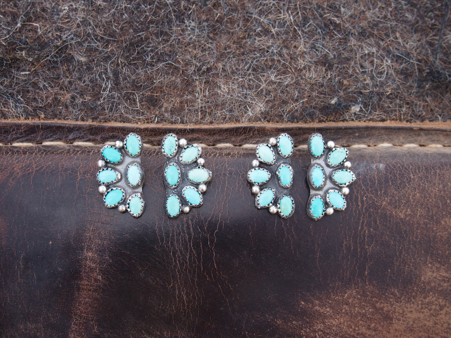 Half Cluster Earrings