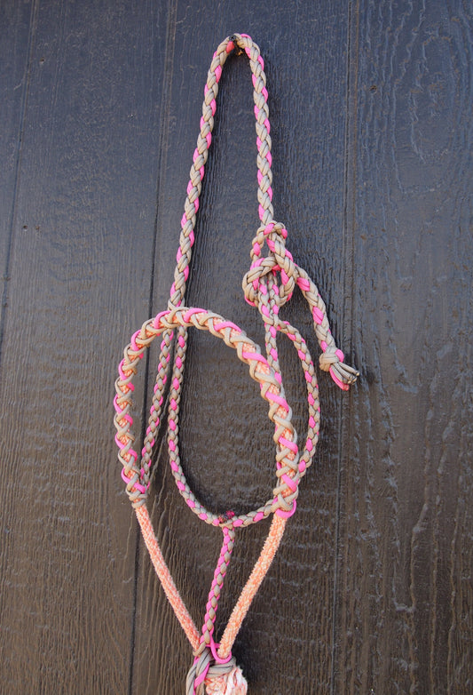 Pink / Brown Halter
